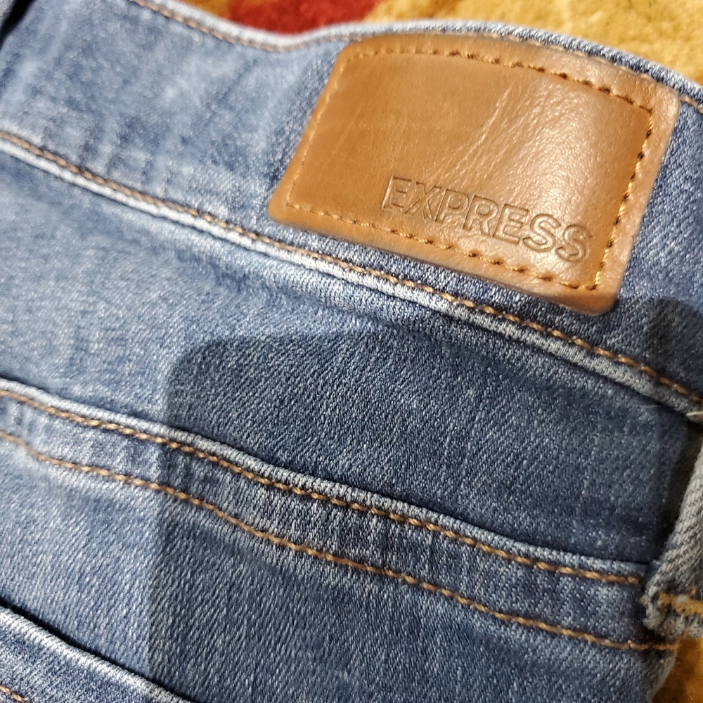 Express Mid Rise Jean Leggings - Picture 5 of 5